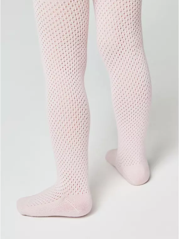 Ажурные детские колготки miss 616 светло-розовый, 20С-206СП, 92-98 (14), CONTE-KIDS,  - 3