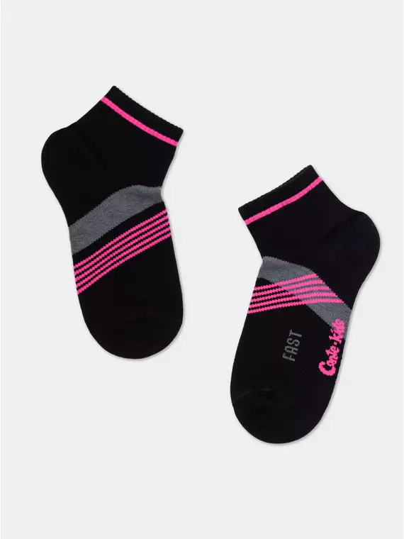 Носки детские (короткие) active 956 черный, 13С-34СП, 24, CONTE-KIDS,  - 3