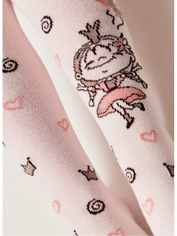 Колготки детские (рисунок) kids 3280 брестские 1001 светло-розовый, 14С3280, 104-110 (16), БРЕСТСКИЕ,  - 4