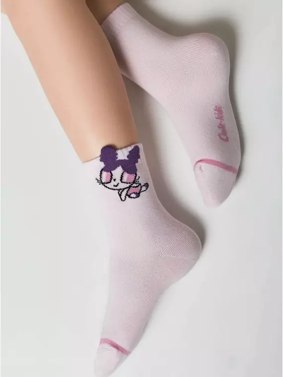 Носки детские (с пикотом) tip-top 971 светло-розовый, 23С-110СП, 16, CONTE-KIDS,  - 3