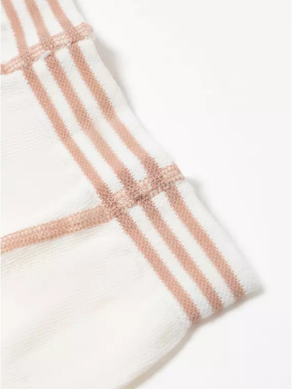 Колготки детские хлопковые tip-top 677 молочный, 4С-03СП, 104-110 (16), CONTE-KIDS,  - 6