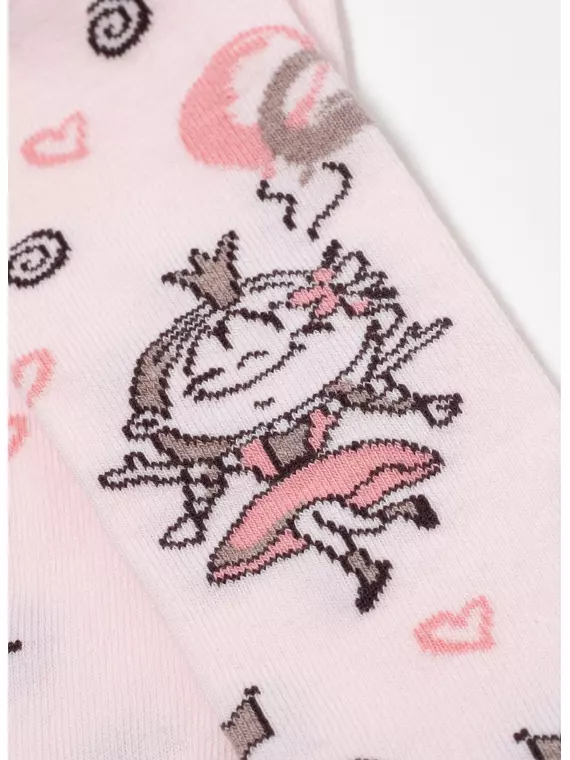 Колготки детские (рисунок) kids 3280 брестские 1001 светло-розовый, 14С3280, 104-110 (16), БРЕСТСКИЕ,  - 5