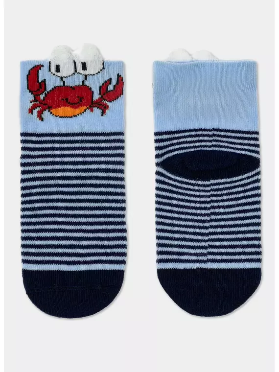 Носки детские с рисунком baby 3086 брестские 4022 бл.голубой, 18С3086, 11-12, БРЕСТСКИЕ,  - 1