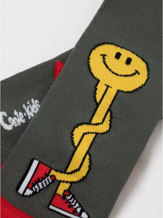 Колготки детские хлопковые tip-top 683 хаки, 4С-03СП, 92-98 (14), CONTE-KIDS,  - 5