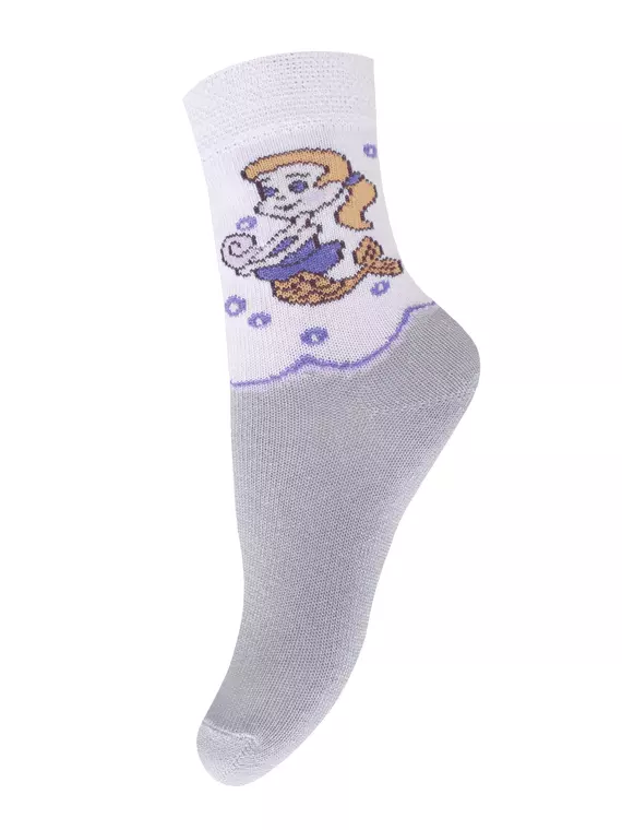 Носки детские с рисунком kids 3081 брестские 042 св.серый, 14С3081, 13-14, БРЕСТСКИЕ,  - 1