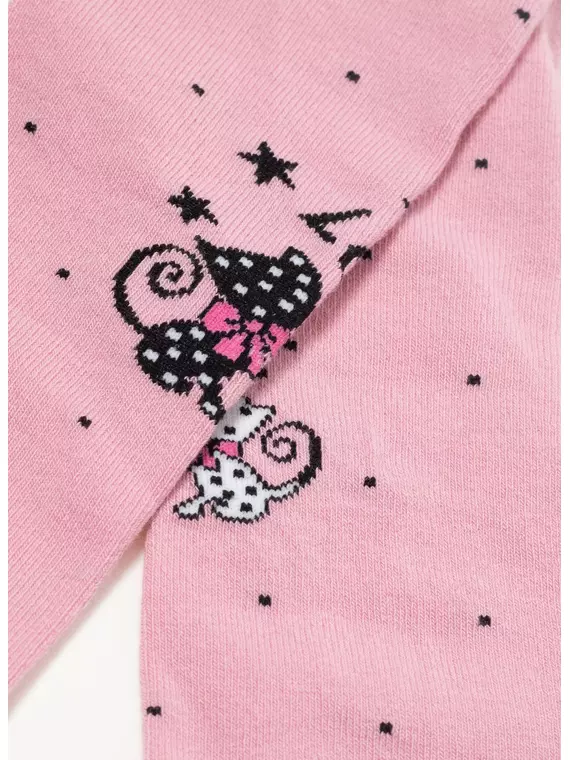 Колготки детские (рисунок) school​ 3280 брестские 1010 пудра, 14С3280, 128-134 (20), БРЕСТСКИЕ,  - 4