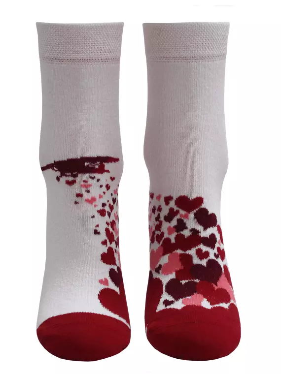 Носки женские средней длины (в банке) 1102b брестские 200 белый, 16С1102В, 38-39 (25), БРЕСТСКИЕ,  - 2