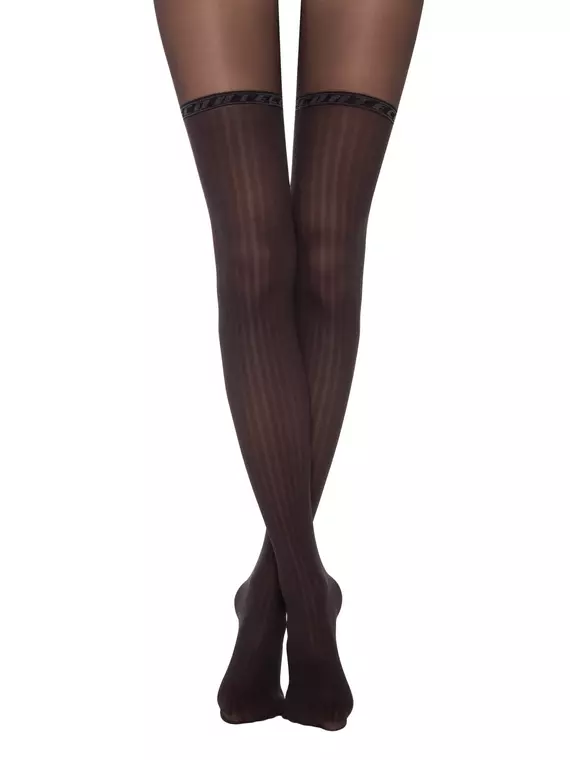 Колготки женские conte fantasy glam grafit, 19С-240СП, 2, CONTE ELEGANT,  - 5