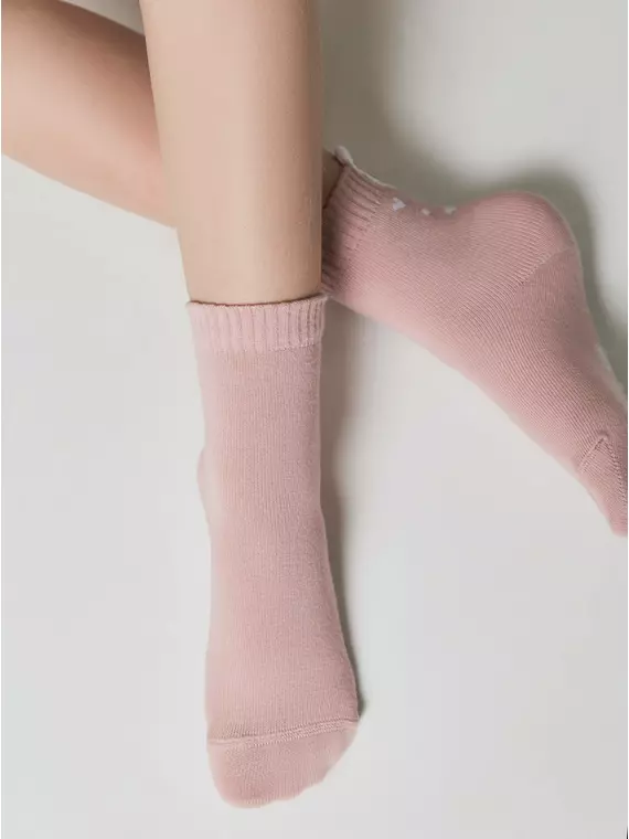Носки детские (с пикотом) tip-top 968 пепельно-розовый, 23С-110/1СП, 12, CONTE-KIDS,  - 3