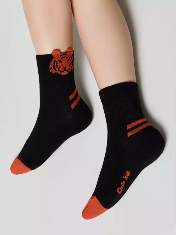 Носки детские (с пикотом) tip-top 974 черный, 23С-110СП, 18, CONTE-KIDS,  - 2