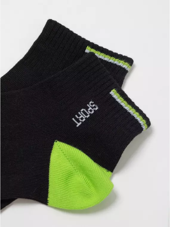 Носки детские (короткие) active 957 черный, 13С-34СП, 20, CONTE-KIDS,  - 7