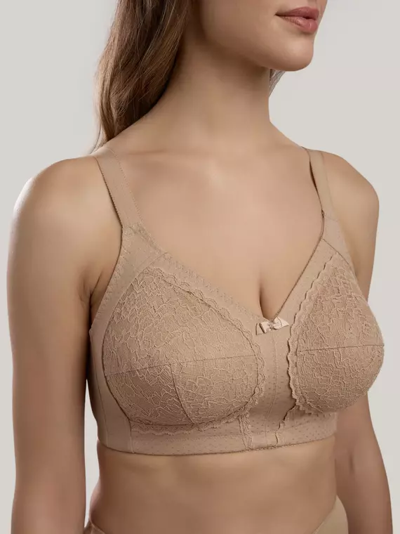 Бюстгальтер с мягкой чашкой без каркасов suprema rb7221 телесный, 23С-0030КСП, 90G, CONTE ELEGANT,  - 1