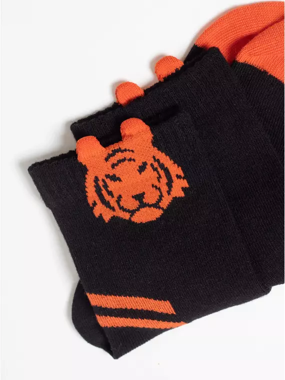 Носки детские (с пикотом) tip-top 974 черный, 23С-110СП, 18, CONTE-KIDS,  - 6