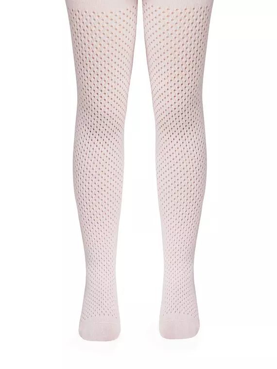 Ажурные детские колготки miss 616 светло-розовый, 20С-206СП, 92-98 (14), CONTE-KIDS,  - 5