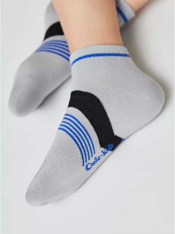 Носки детские (короткие) active 956 светло-серый, 13С-34СП, 20, CONTE-KIDS,  - 2