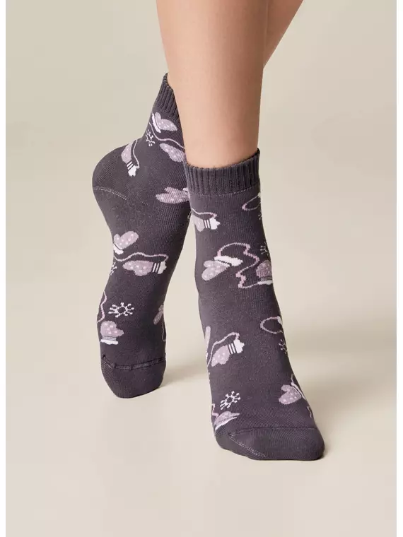 Носки женские махровые arctic 1408 брестские 601 серый, 15С1408, 38-39 (25), БРЕСТСКИЕ,  - 1