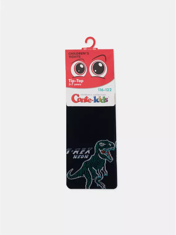 Колготки детские tip-top 690 темно-синий, 4С-04СП, 128-134 (20), CONTE-KIDS,  - 7