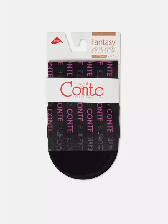 Плотные женские носки с рисунком «conte fantasy» 914 mix, 22С-56СП, 36-39 (23-25), CONTE ELEGANT,  - 7
