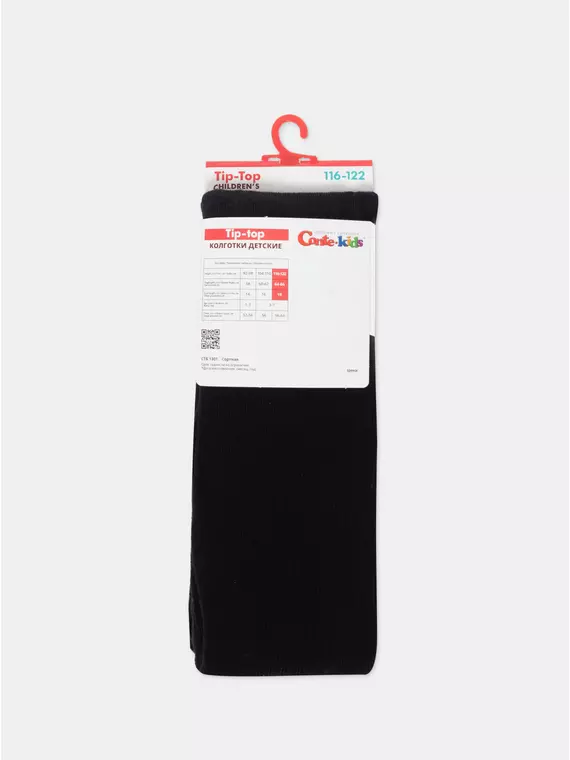 Колготки детские tip-top 684 черный, 4С-04СП, 116-122 (18), CONTE-KIDS,  - 5