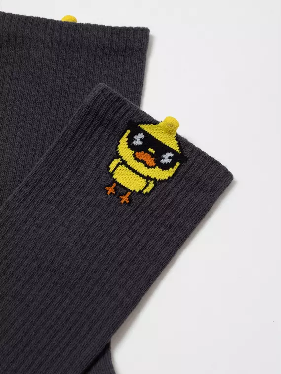 Носки мужские (удлиненные) diwari active 967 темно-серый, 23С-141СП, 40-41 (25), DIWARI,  - 2