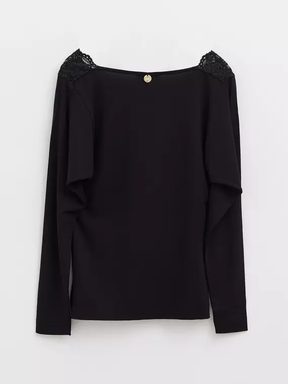 Джемпер женский esli ld 373 черный, 12С-488ДСП, 158,164-88, ESLI,  - 4