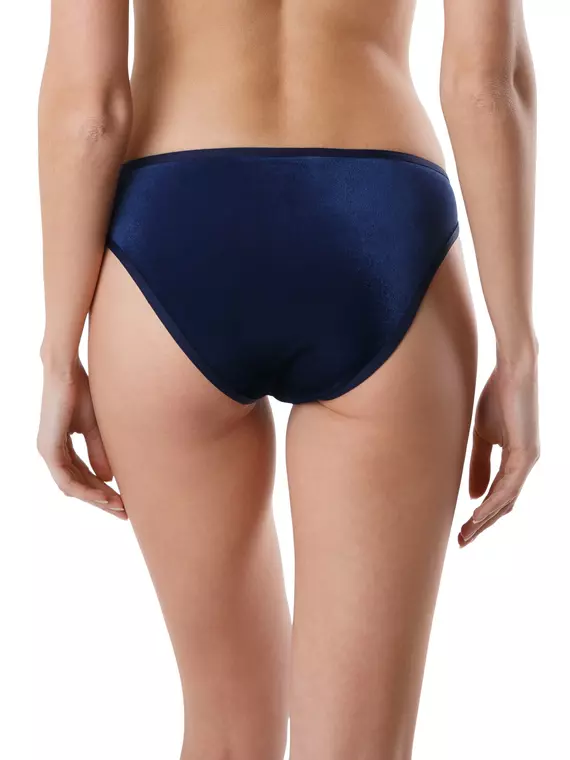 Трусы купальные женские с эффектом бархата paradise синий, PARADISE, 106/XXL, ESLI,  - 2