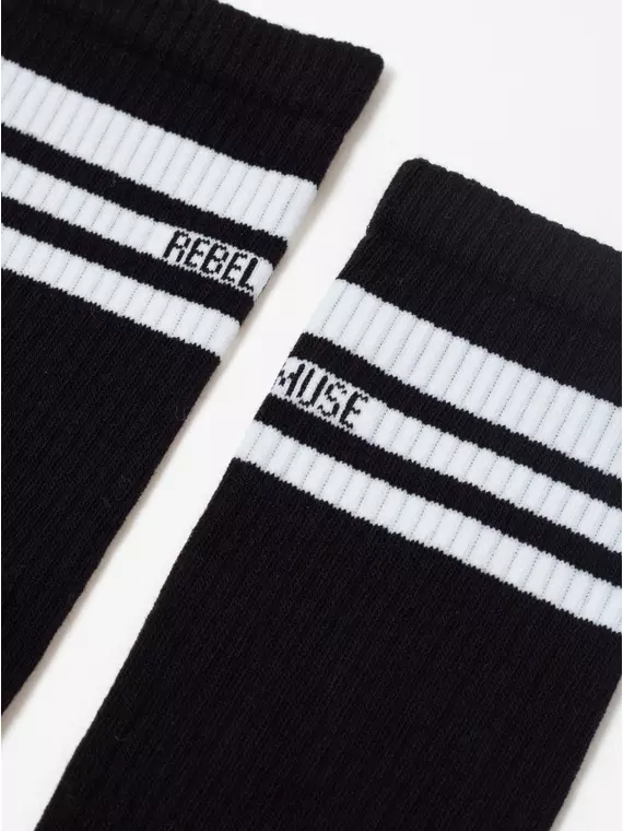 Хлопковые женские гольфы classic 009 черный, 23С-155СП, 36-39 (23-25), CONTE ELEGANT,  - 5