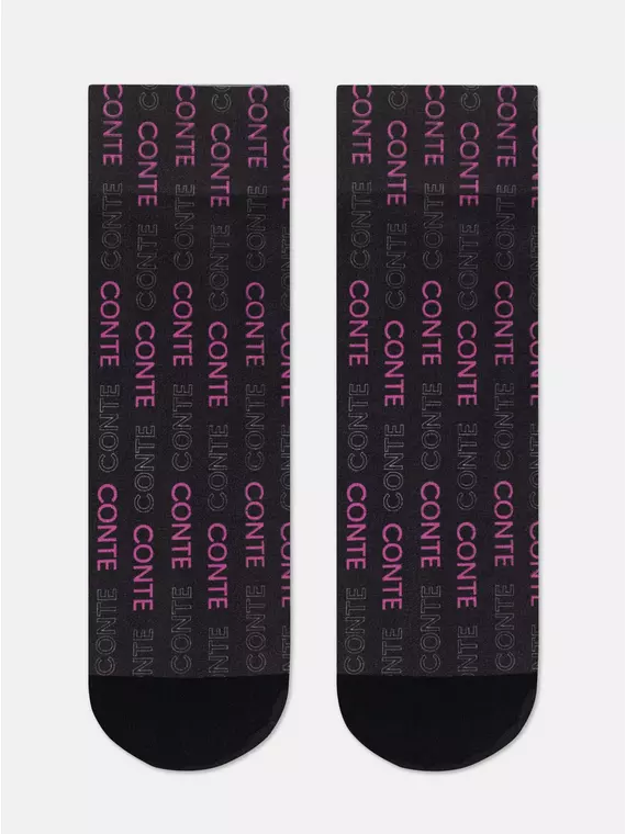 Плотные женские носки с рисунком «conte fantasy» 914 mix, 22С-56СП, 36-39 (23-25), CONTE ELEGANT,  - 4