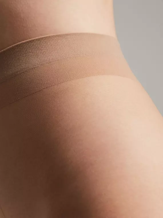 Ультратонкие женские колготки summer 8 den open toe natural, 14С-31СП, 2, CONTE ELEGANT,  - 4