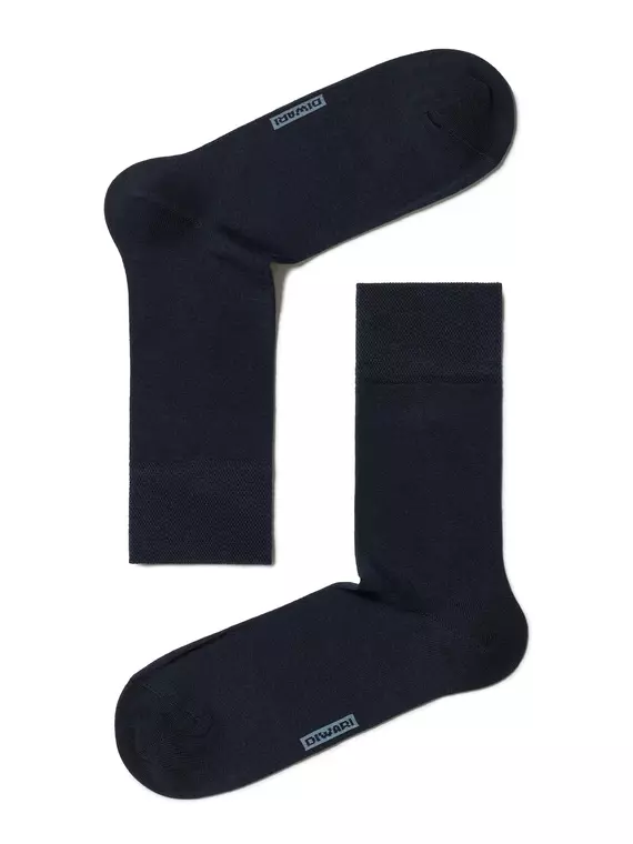 Носки мужские diwari classic (однотонные) 000 темно-синий, 5С-08СП, 40-41 (25), DIWARI,  - 1