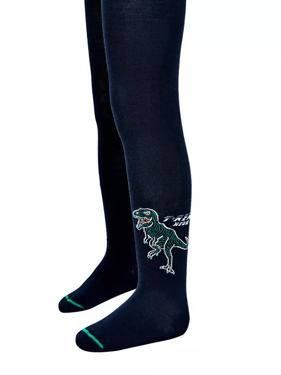 Колготки детские tip-top 690 темно-синий, 4С-04СП, 128-134 (20), CONTE-KIDS,  - 3