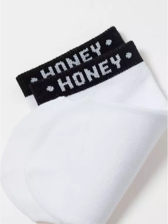 Носки женские (короткие) esli basic 595 белый, 20С-39СПЕ, 36-39 (23-25), ESLI,  - 7