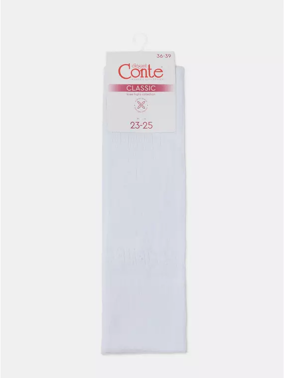 Гольфы женские conte classic 006 белый, 23С-152СП, 36-39 (23-25), CONTE ELEGANT,  - 6