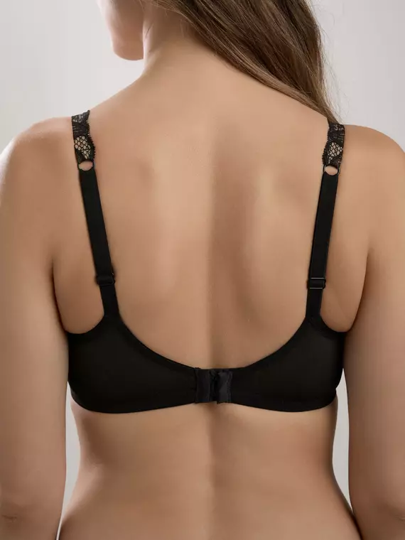 Бюстгальтер женский «бандо с мягкой чашкой» fleur de lis tb6149 черный, 23С-0007КСП, 80C, CONTE ELEGANT,  - 4