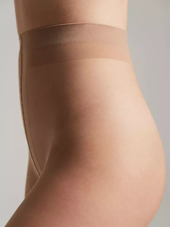 Ультратонкие женские колготки summer 8 den open toe natural, 14С-31СП, 2, CONTE ELEGANT,  - 3