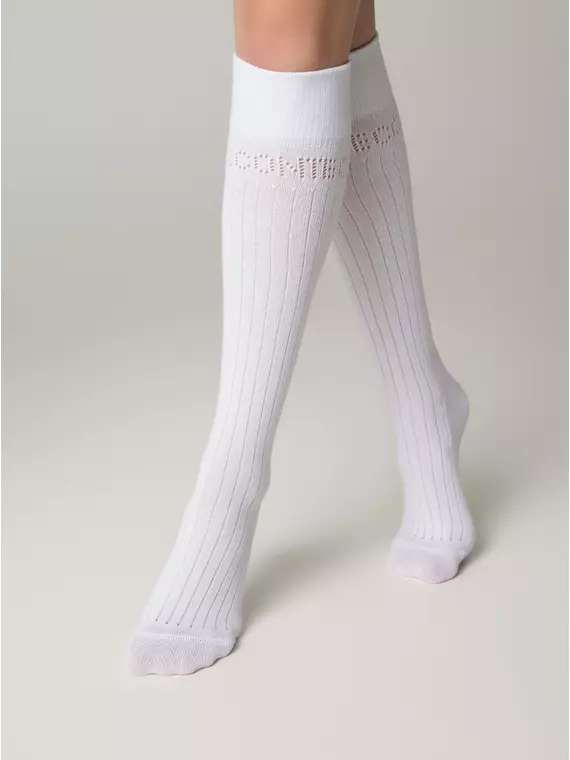 Гольфы женские conte classic 006 белый, 23С-152СП, 36-39 (23-25), CONTE ELEGANT,  - 5