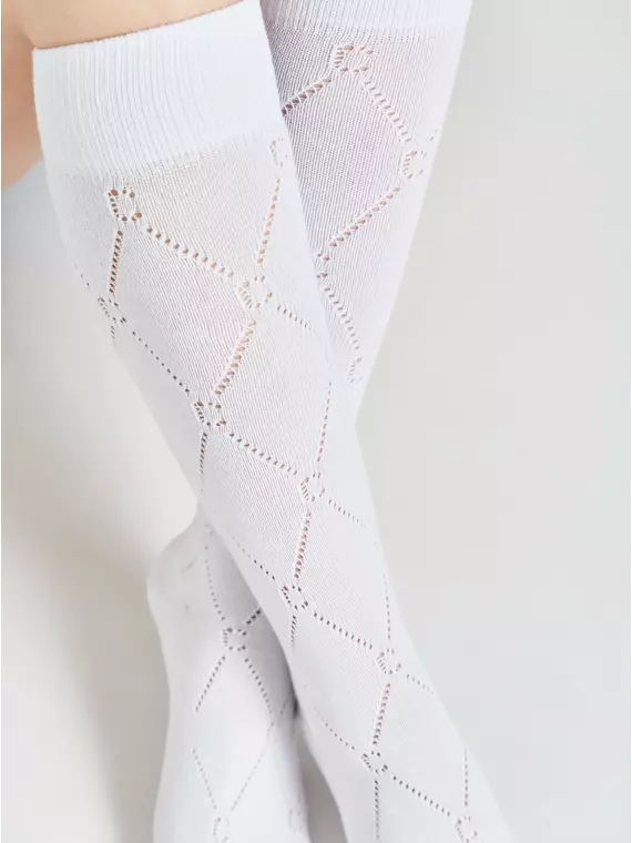 Гольфы женские conte classic 007 белый, 23С-152СП, 36-39 (23-25), CONTE ELEGANT,  - 4