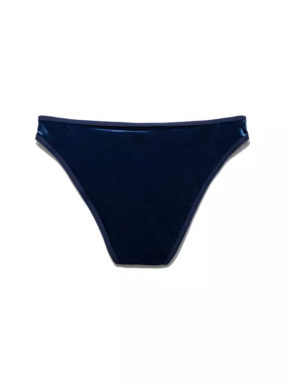 Трусы купальные женские с эффектом бархата paradise синий, PARADISE, 106/XXL, ESLI,  - 4