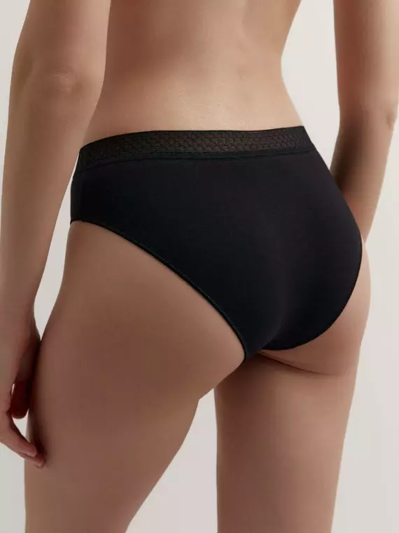 Трусы женские «бикини» basic collection lb 2001.16 black, 22С-2302ТСП, 106/XL, CONTE ELEGANT,  - 3