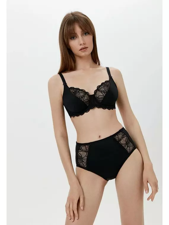 Бюстгальтер с мягкой чашкой aura rb6099 черный, 19С-0014КСП, 75D, CONTE ELEGANT,  - 3