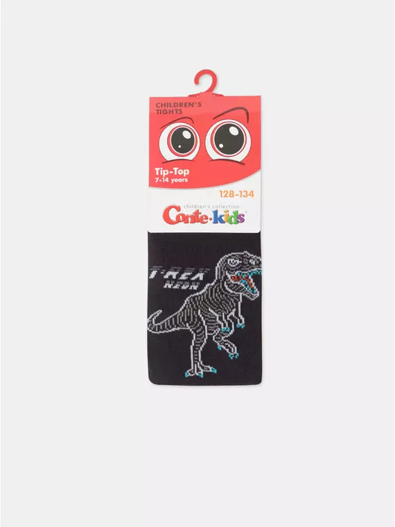 Колготки детские tip-top 690 графит, 4С-04СП, 116-122 (18), CONTE-KIDS,  - 4