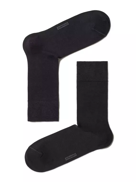 Носки мужские diwari classic (однотонные) 000 графит, 5С-08СП, 40-41 (25), DIWARI,  - 1