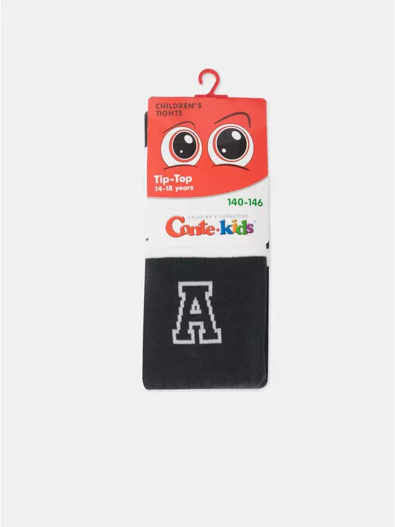 Колготки детские tip-top 680 черный, 4С-06СП, 150-152 (22), CONTE-KIDS,  - 4