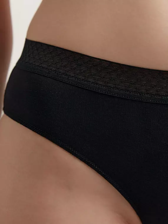 Трусы женские «бикини» basic collection lb 2001.16 black, 22С-2302ТСП, 106/XL, CONTE ELEGANT,  - 2