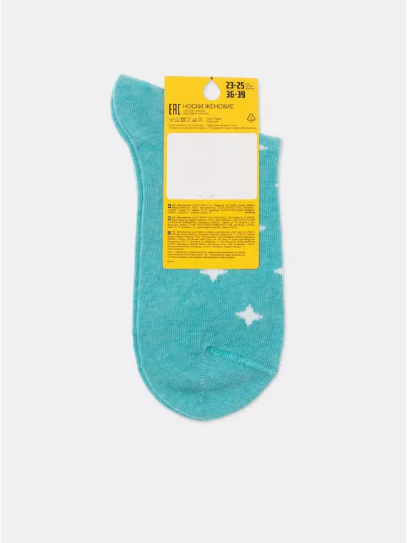 Носки женские esli basic 591 бирюза, 21С-78СПЕ, 36-39 (23-25), ESLI,  - 9