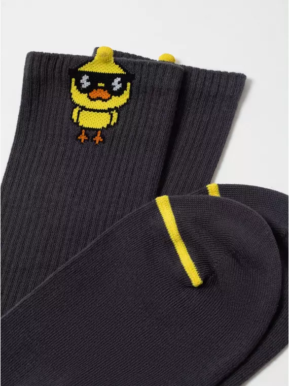 Носки мужские (удлиненные) diwari active 967 темно-серый, 23С-141СП, 40-41 (25), DIWARI,  - 5