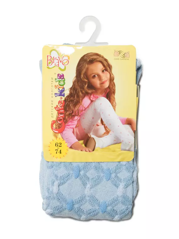 Колготки детские conte-kids bravo 215 голубой, , 80-86 (14), CONTE-KIDS, - 2