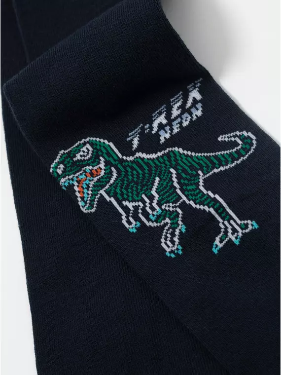 Колготки детские tip-top 690 темно-синий, 4С-04СП, 128-134 (20), CONTE-KIDS,  - 6