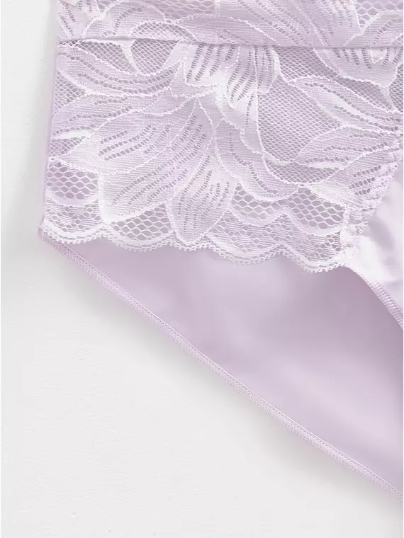 Трусы женские «хипстеры» со средней линией талии fleur de lis tp7139 лаванда, 23С-0011КСП, 102/L, CONTE ELEGANT,  - 4