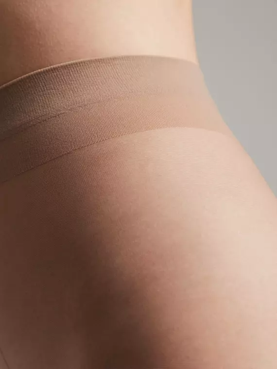 Ультратонкие женские колготки summer 8 den open toe bronz, 14С-31СП, 2, CONTE ELEGANT,  - 4